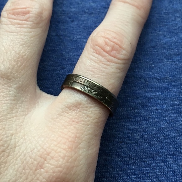 Tampa Coin Rings Jewelry - 2018 US Michigan State Parks Quarter Coin Ring